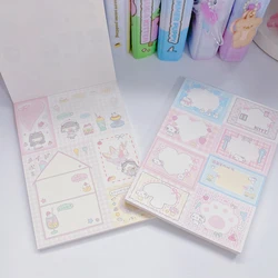 50sheets Cute Memo Pads Scrapbooking Materials Kawaii Stationery Decorative Book to do list Accessories Office