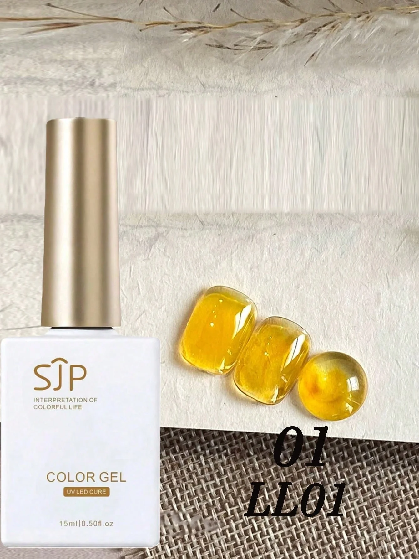 1/6 個の秋冬アンバーキャンディーカラーのジェルネイルポリッシュ、半永久ネイルポリッシュ、透明な赤、