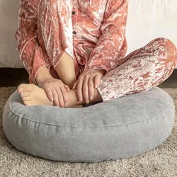 Big Floor Seat Pillow Meditation Yoga Round Tatami Kids Seat Pads Mat Pouf Sofa Chair Bed Car Seat Back Pillows Cushions 방석