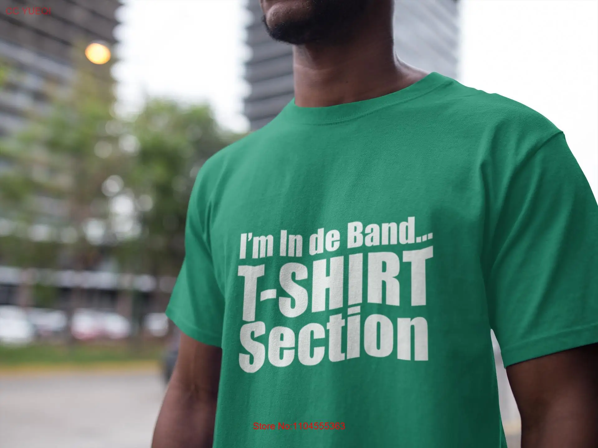Camiseta de carnaval caribbeaner soy en la banda divertida cultura caribeña Soca Fete manga larga o corta