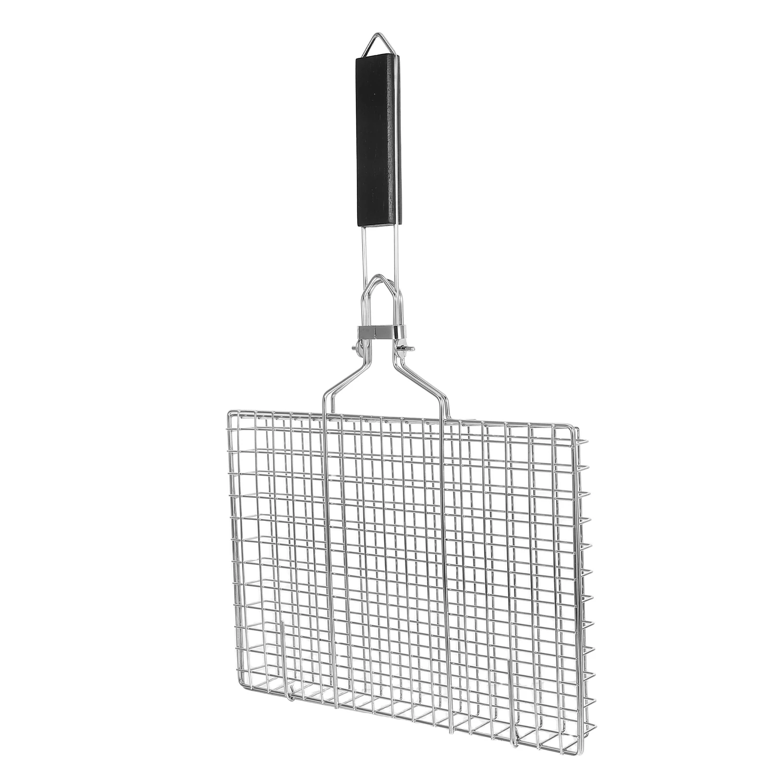 

Stainless Steel BBQ Grill Rack Fish Grilling Basket Portable Net Fold Baskets Accessories Outdoor Clips Barbecue Clamp Kitchen