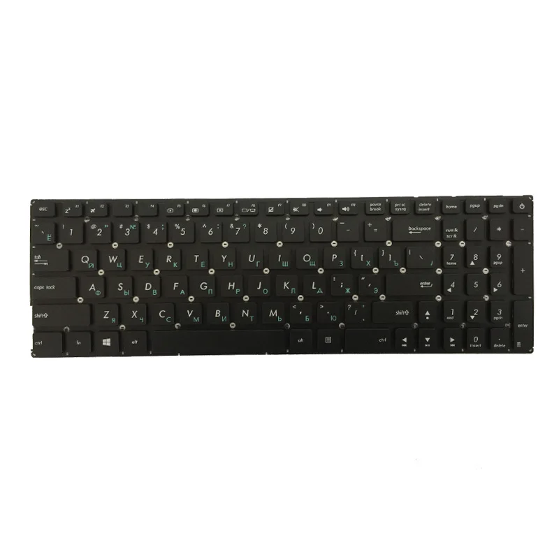 Russsian Keyboard For Asus X540 X540L X540LA X544 X540LJ X540S X540SA X540SC R540 R540L R540LA R540LJ R540S R540SA RU Black