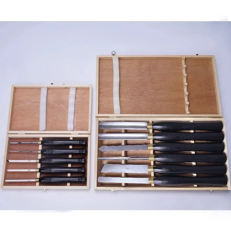 A Hand-held Woodworking Turning Tool High-speed Steel Disposable Woodworking Turning Toolemi-round Lathe Turning Tool