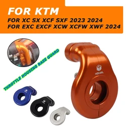 Motorcycle Throttle Control Casing Base Guard For KTM 250 300 EXC XC XCW XC-W 125 150 350 450 500 SX XCF SXF EXCF XCFW XWF 2024