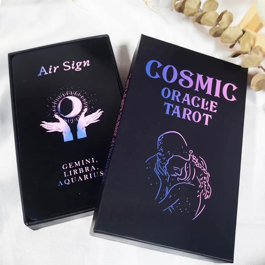 

12x7 cm Cosmic Oracle Tarot Card Games