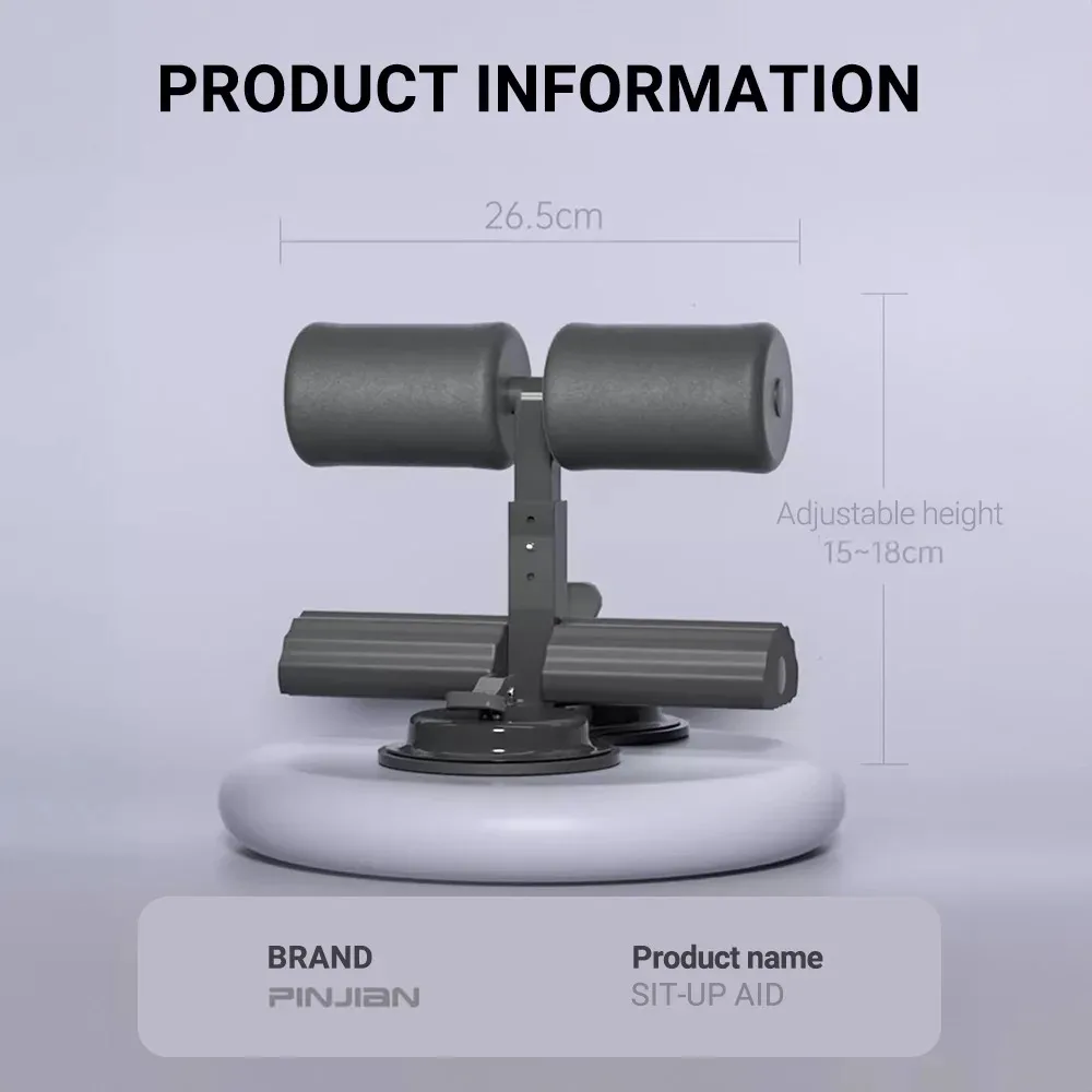 Pinjian-腹部、腕、腕、砂糖、太もも、薄いフィットネスのための運動器具、吸引カップタイプ、腹筋バー、自己吸引腹筋マシン