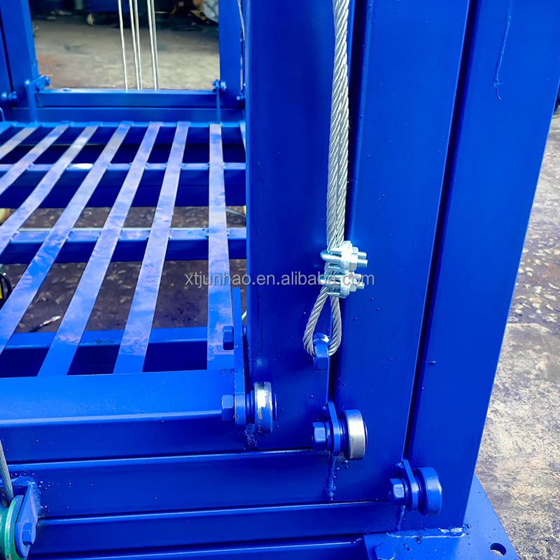 Intelligent Mobile Electric Scaffolding Lift 2 Meters 15 Meters Foldable Small Platform with Wire Rope Sling Construction Lifter