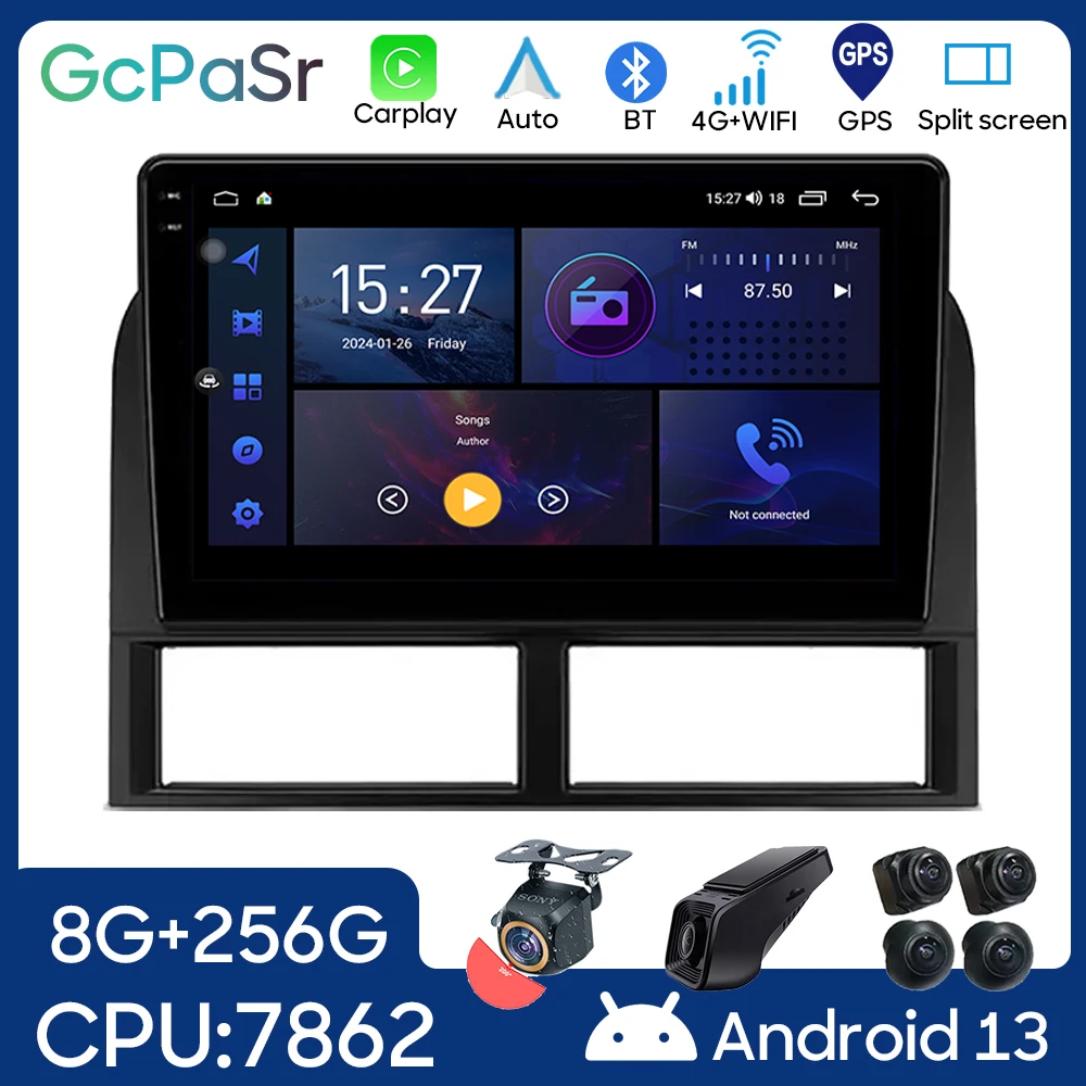 

5G WIFI For Jeep Grand Cherokee II WJ 1998 - 2004 Car Radio Android Auto Video Player Multimedia GPS Navigation BT No 2din DVD