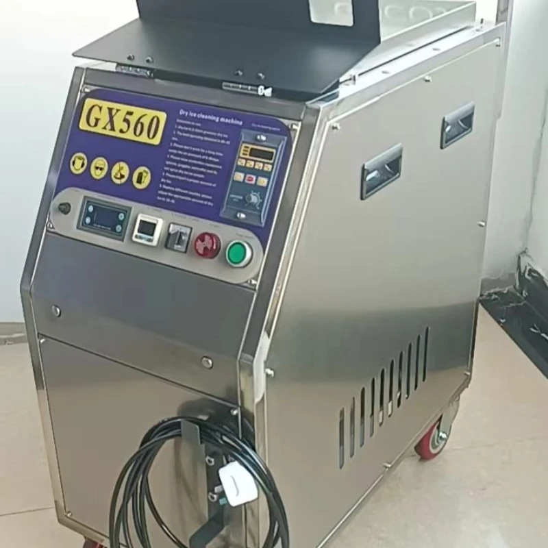 رائجة البيع آلة تنظيف الثلج الجاف الصغيرة المحمولة المبردة منظف الثلج الجاف إزالة الغبار السيارات المركبات آلة تنظيف الثلج الجاف #1