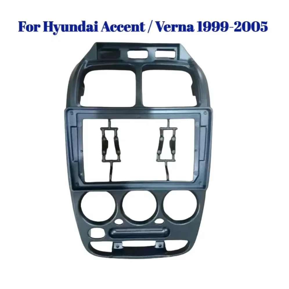 

9-дюймовый адаптер автомобильной рамы для Hyundai Accent/Verna 1999-2005 гг. | Комплект панели приборной панели Android-радио