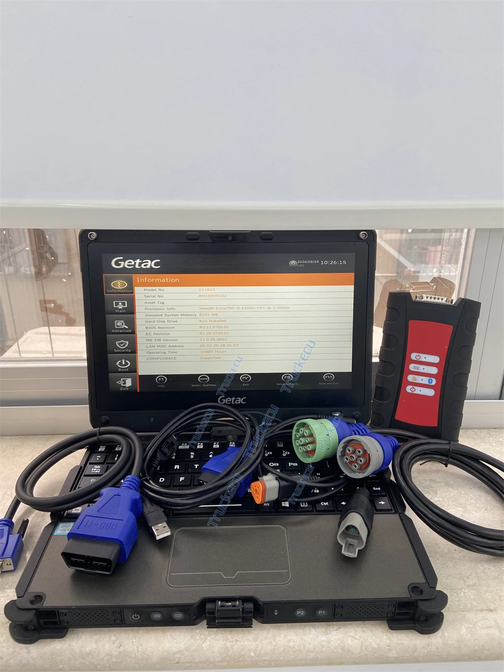 Heavy Equipment Diagnostic Tool - Inline7 All‑in‑one Diagnostic System for Heavy‑Duty