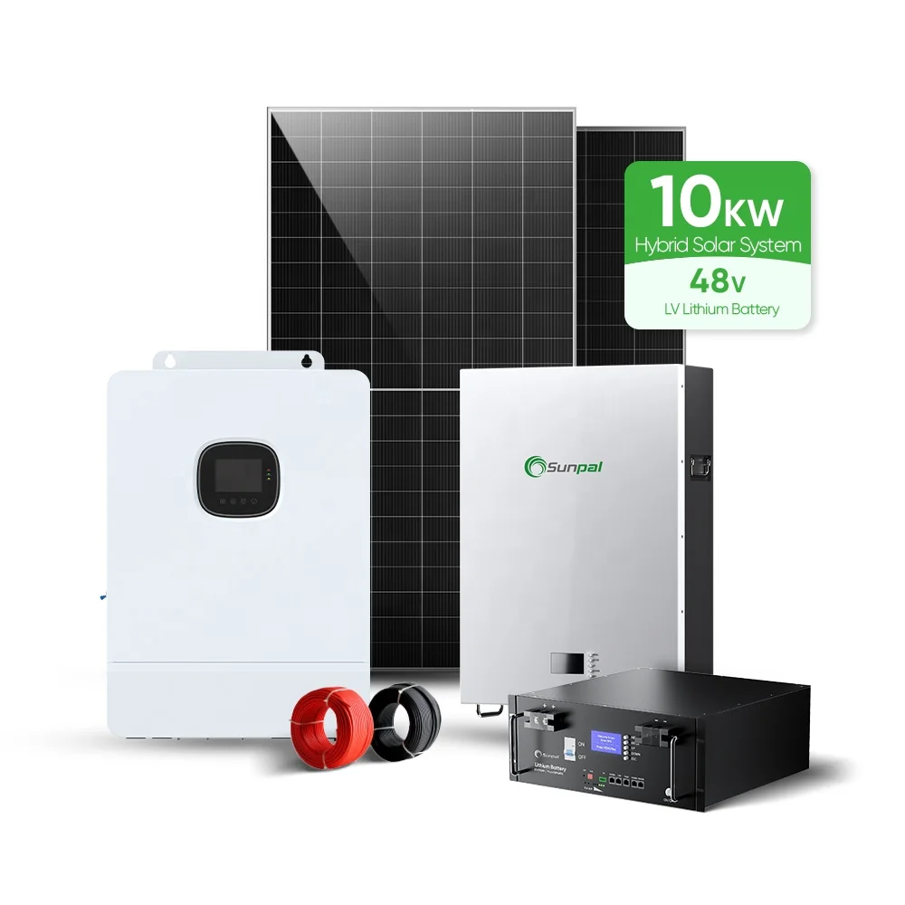 

Complete set of hybrid solar energy storage system 10KW 15Kw off-grid hybrid solar power system kit household solar cell