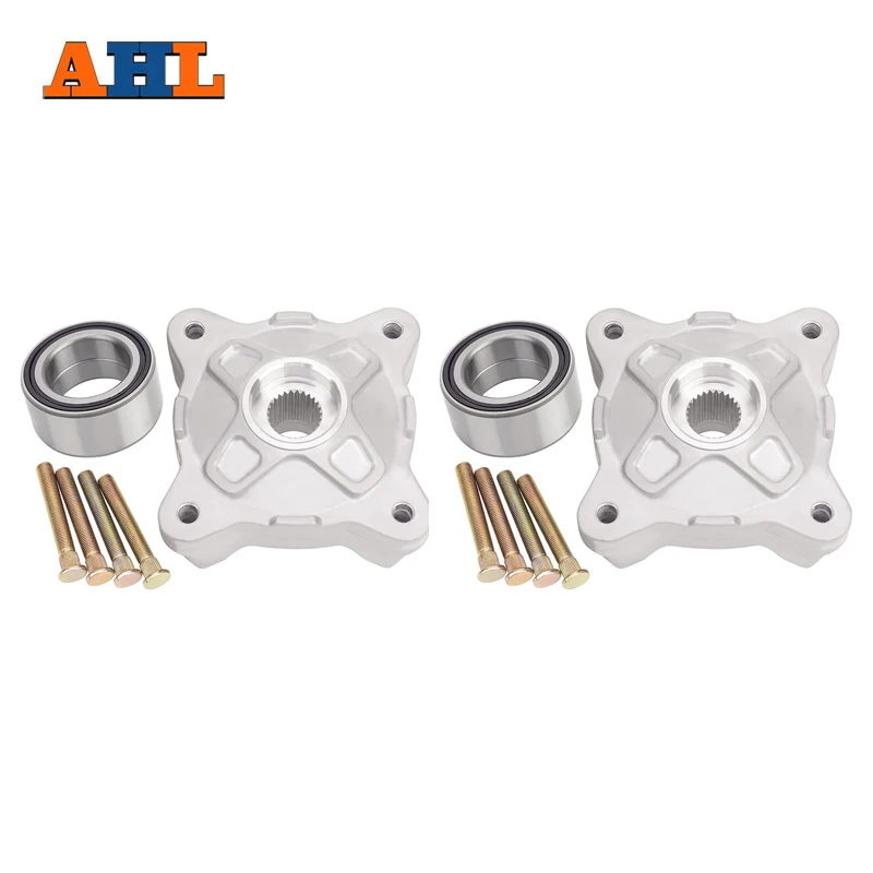 AHL 2 set Front Wheel Hub Bearing Stud Service Kit For Polaris RZR 570 S 800 EFI LE XC 800 RZR570 RZR800 2204717 5137219 3514699