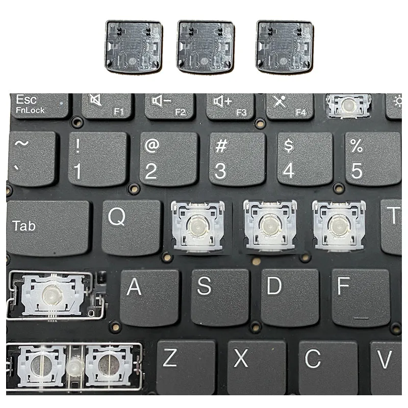 Klucz nożycowy zawiasy motylkowe do Lenovo ideapad 3 / 3i 15 iau7 3-15ABA7 3-17ABA7 3-17IAU7 82RK klawiatura Keycap brelok