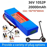 10S2P 36V 20000mAh 36v Electric Scooter Battery Lithium Electric Scooter 500W Electric Scooter Battery 36v 10s2p Battery