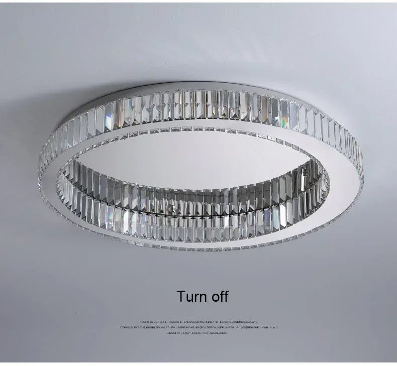 

Crystal Ceiling Light LED Lamp Italian Light Luxury Bedroom Living Room Lamp Modern Minimalist Restaurant Lighting Decoration
