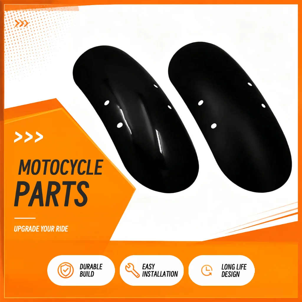 Motorcycle Front Custom Short Fender Mudguard Protector Cover Gloss Matte Black For Harley Sportster XL 48 2010-2017