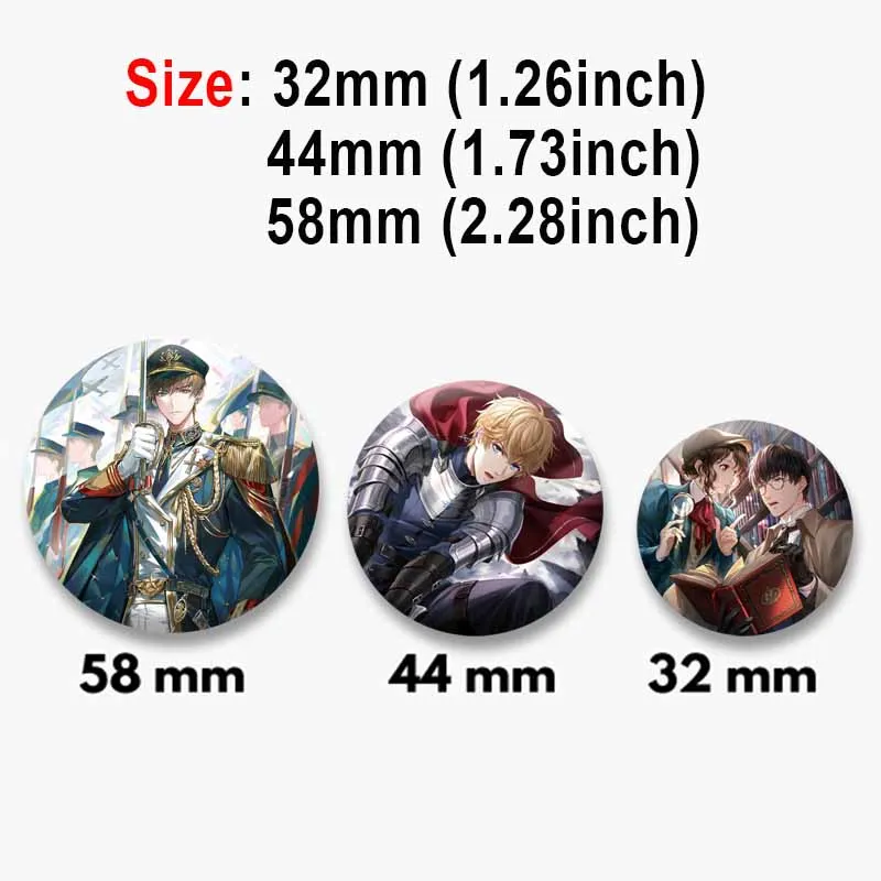 Anime Characters Xavier Zayne Enamel Pins Custom Game Love and Deepspace Mr Love Brooches on Bag Jewelry Badge Accessories Gifts