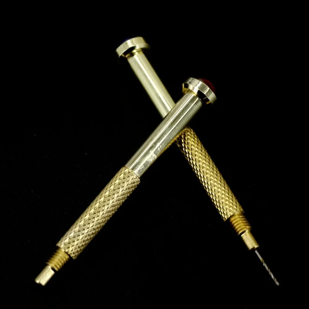 1 Pc 무작위 컬러 네일 아트 핸드 매달려 드릴 홀 메이커 도트 펜 피어싱 전문 매니큐어 도구