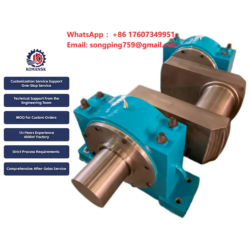 Cust Long Crank Shaft Manufacturer Drive Forging Large Eccentric Shaft Crankshaft Kit Engine Crankshaft Gear Engine