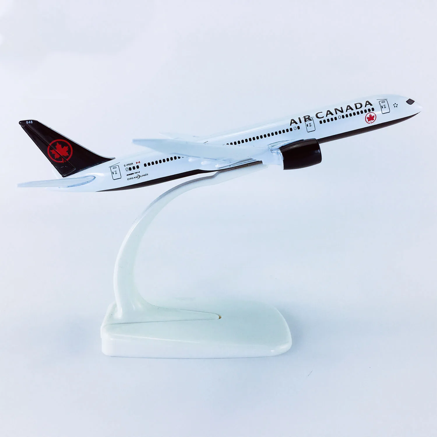 Avión de aleación de Metal, modelo de avión de 16cm de Air Canadá, Airways Boeing 787, B787, escala 1/400, fundido a presión