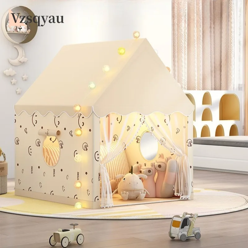 الأطفال تلعب خيمة الأميرة القلعة منزل غرفة الطفل الكرتون داخلي في الهواء الطلق مسرح للطي ديكور خيمة لعبة هدية الكريسماس الفتيات