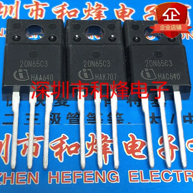 Free shipping   SPA20N65C3 20N65C3  TO-220F 650V 20.7A     10PCS