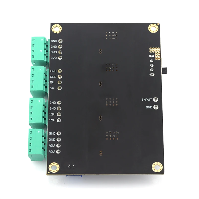LM2596 Multi Channel Experimental Power Supply Module 3.3V/5V/12V/ADJ Adjustable Voltage Output Power Supply Module for Arduino