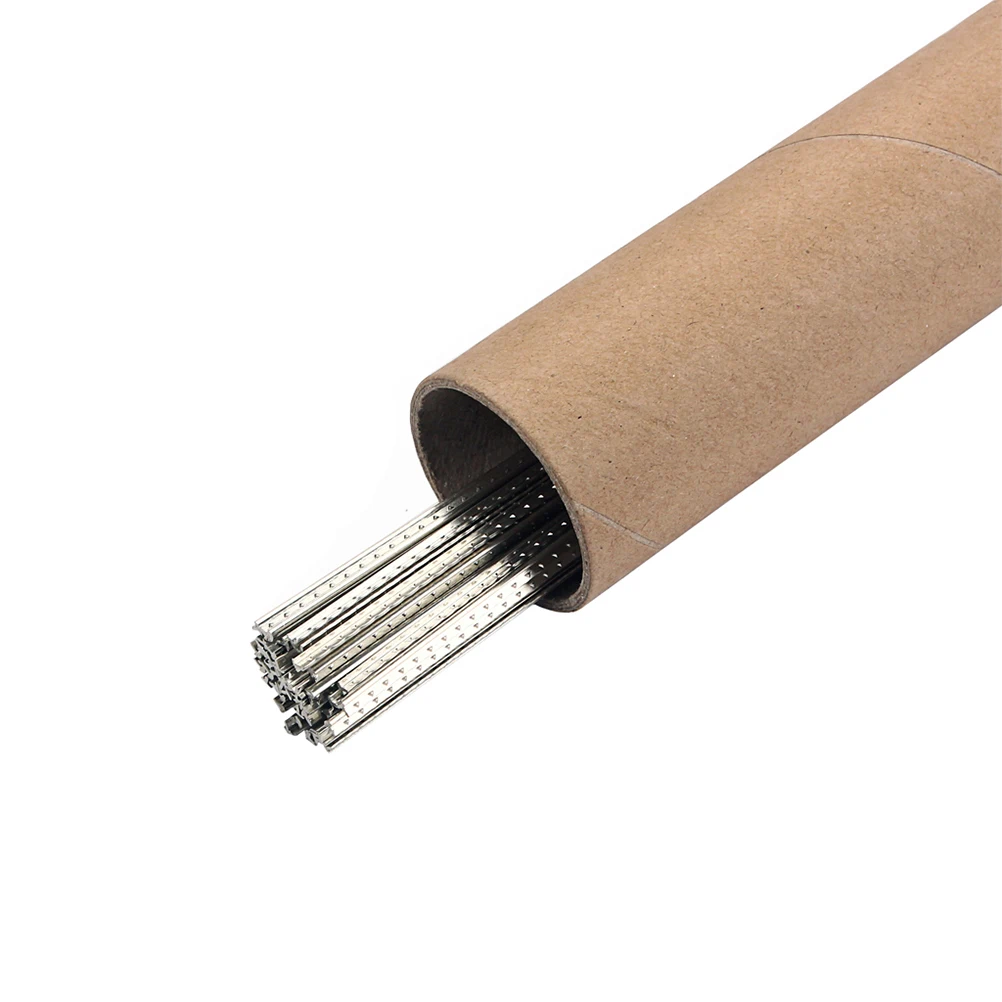 20 قطعة سلك كوبرونيكل فريت 2.4 مللي متر عرض 60 سنتيمتر طول للجيتار الصوتي الكهربائي St إصلاح أجزاء أدوات سبيكة