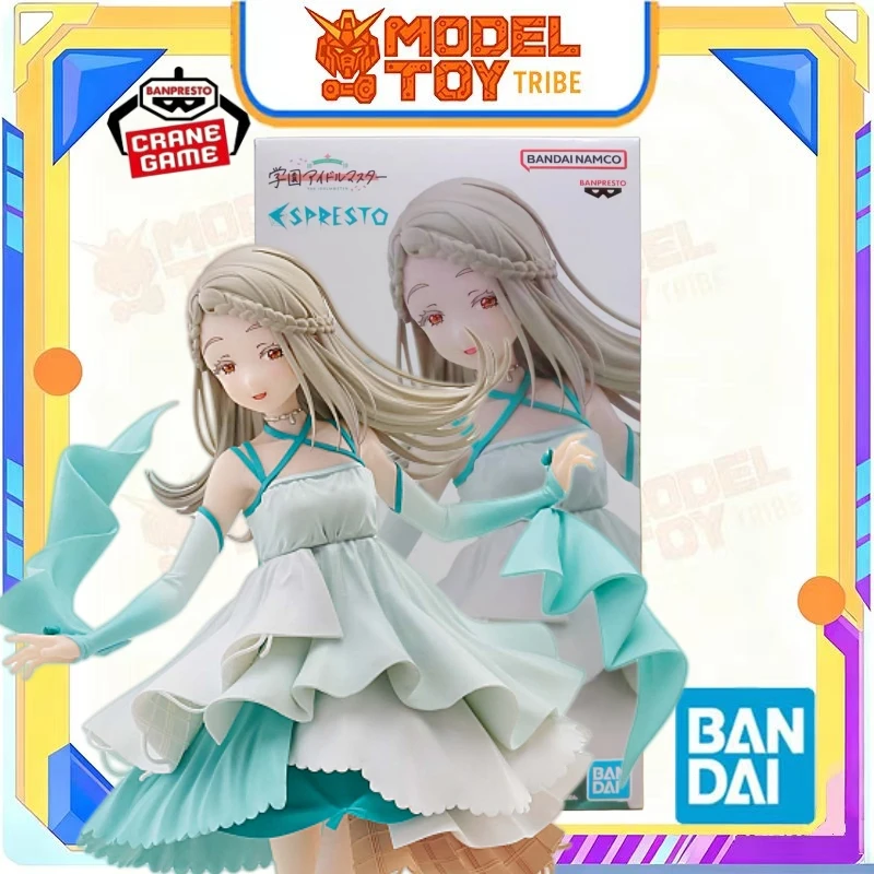 In-Stock Japan Bandai Original Anime Banpresto Gakuen Idolmaster ESPRESTO-Flowing Shinosawa Hiro Prize Figure Model Toy Gift