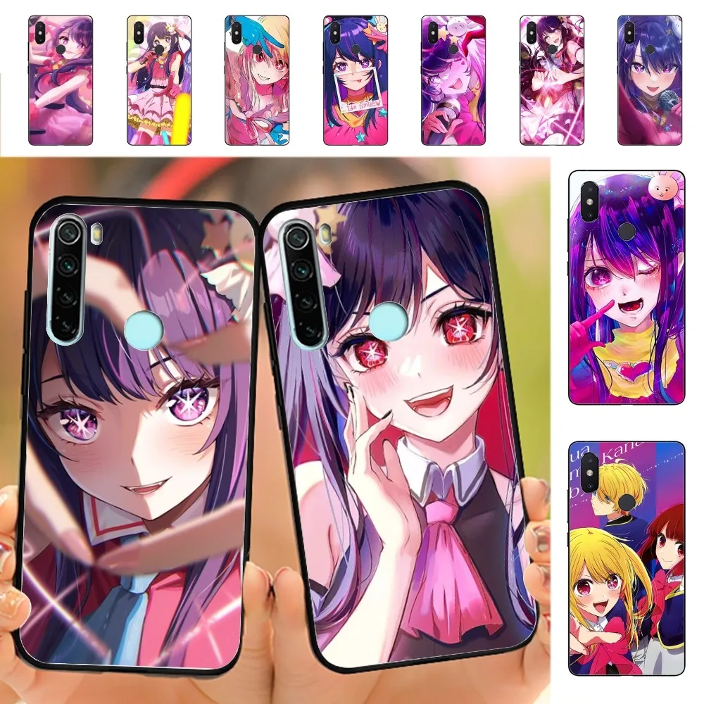 Anime O-Oshi N-No Ko Hoshino  Phone Case For Redmi Note 4 X 5 A 6 7 8 T 9 9S 10 11 11S 11Epro Poco M3 pro