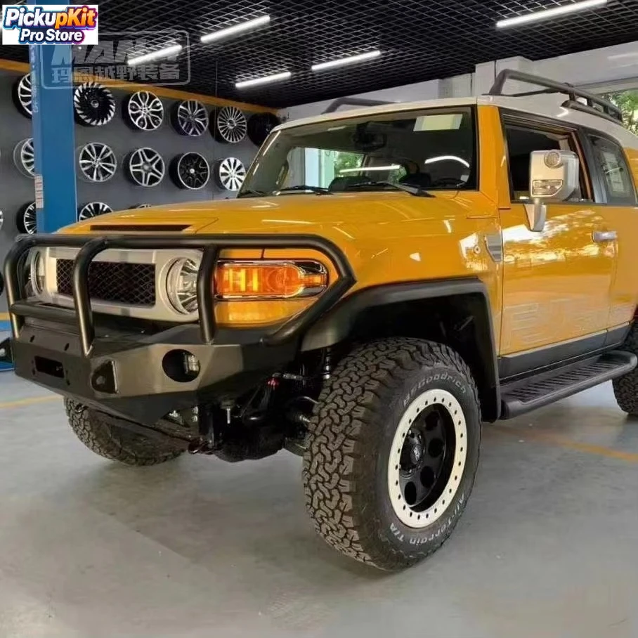 

Off-road Heavy-Duty Rescue Winch Bull Bar for FJ Cruiser