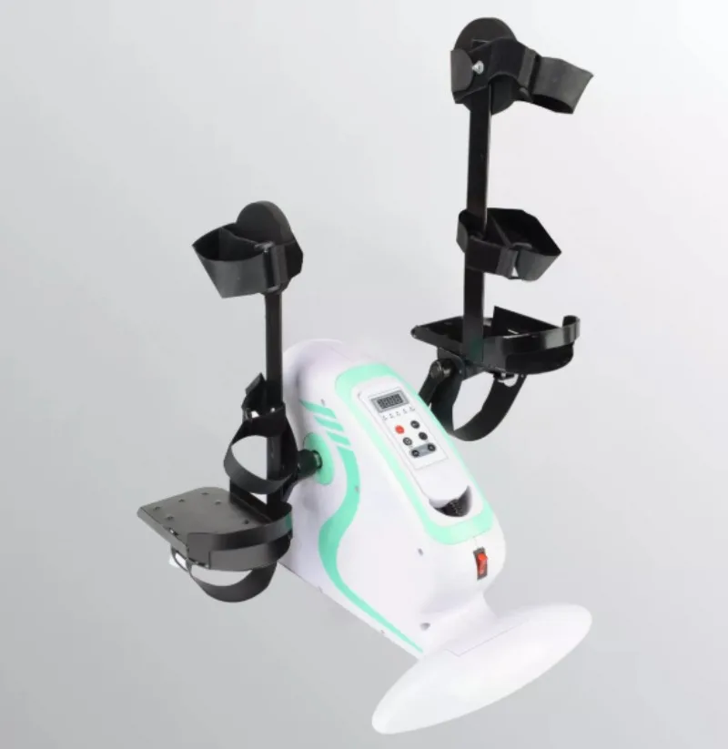 Household Pedal Stepper Mini Exercise Bike for Hemiplegia Stroke Elderly Limbs Rehab Electric Rehabilitation Training Stepper