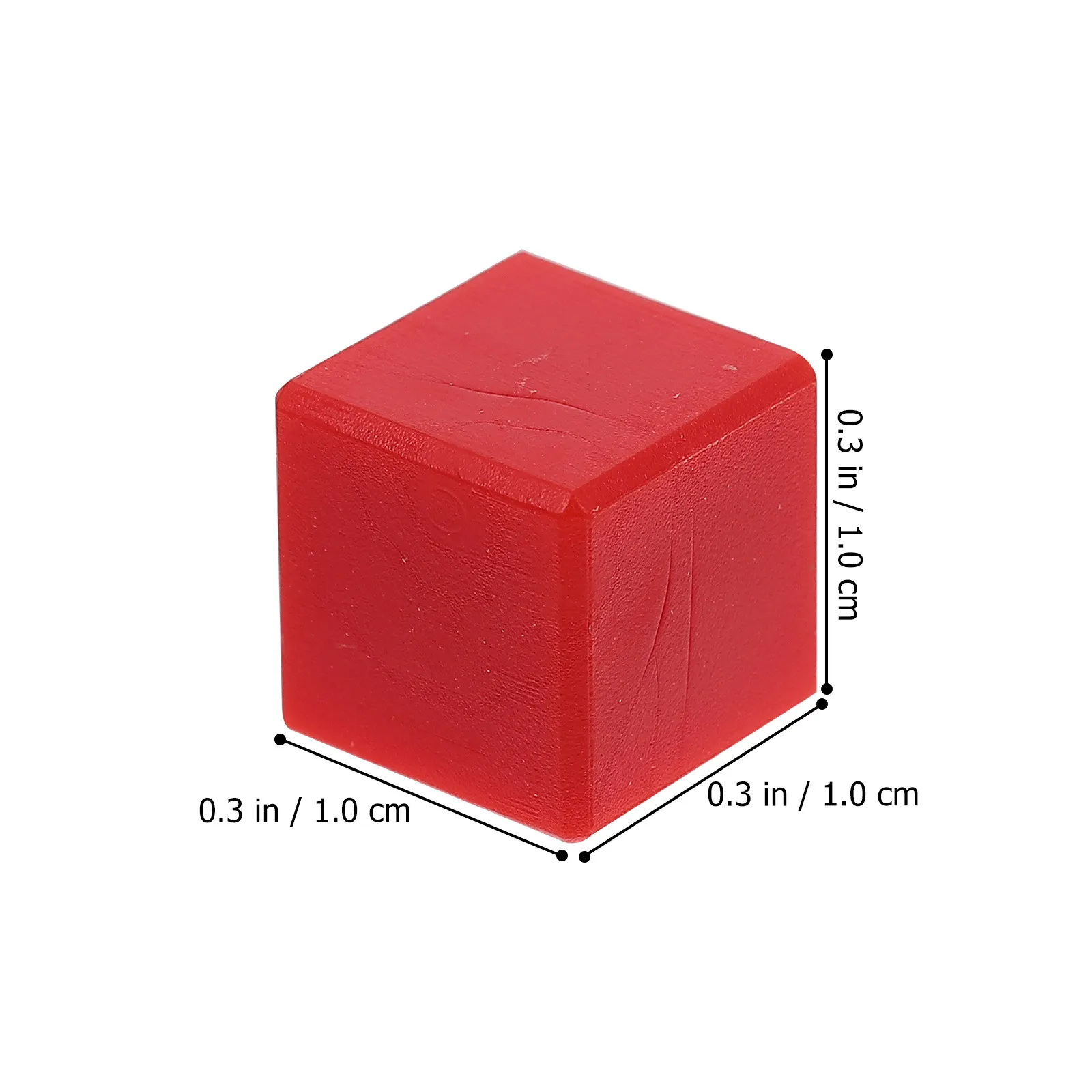 100Pcs Math Geometry Teaching Cubes Plastic Educational Blocks for Kids Creativity Imagination Development Preschool School