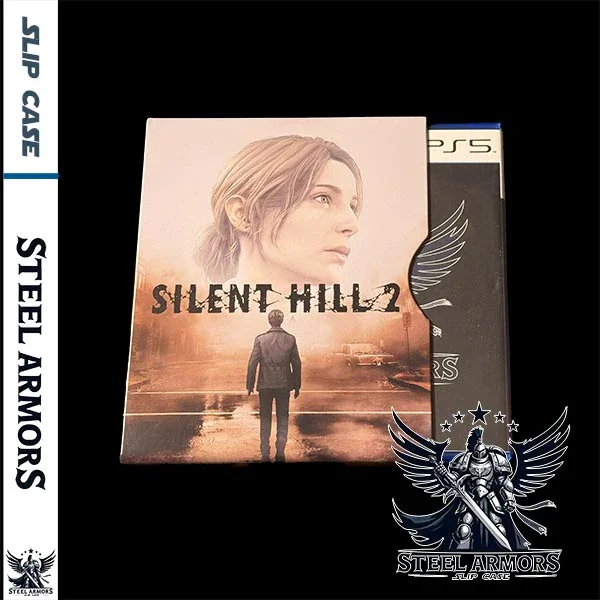 Silent Hill 2 Remake PS5 US Edition Slip Case SteelArmors (Customization,Steel case,Game CD not included)