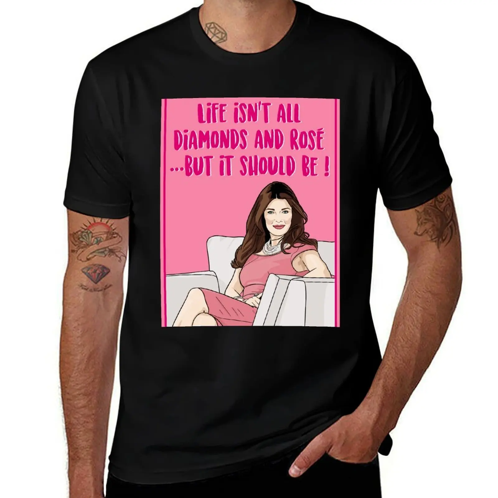 Life Isn't All Diamonds And Rosé...But It Should Be! - Lisa Vanderpump - The Real Housewives of Beverly Hills T-Shirt