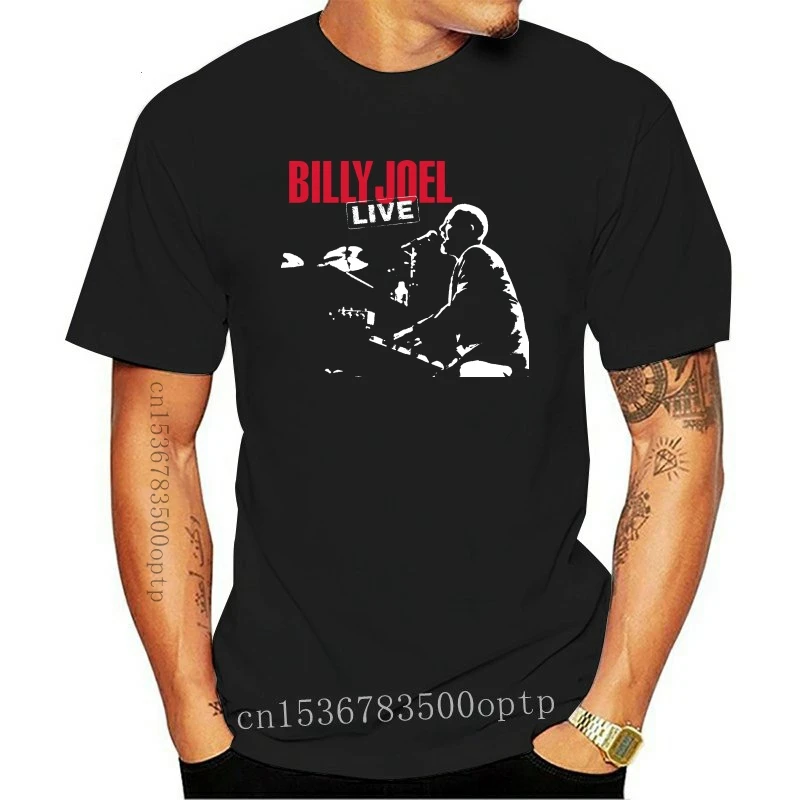 New Billy Joel Kids T-Shirt Live Black Tee
