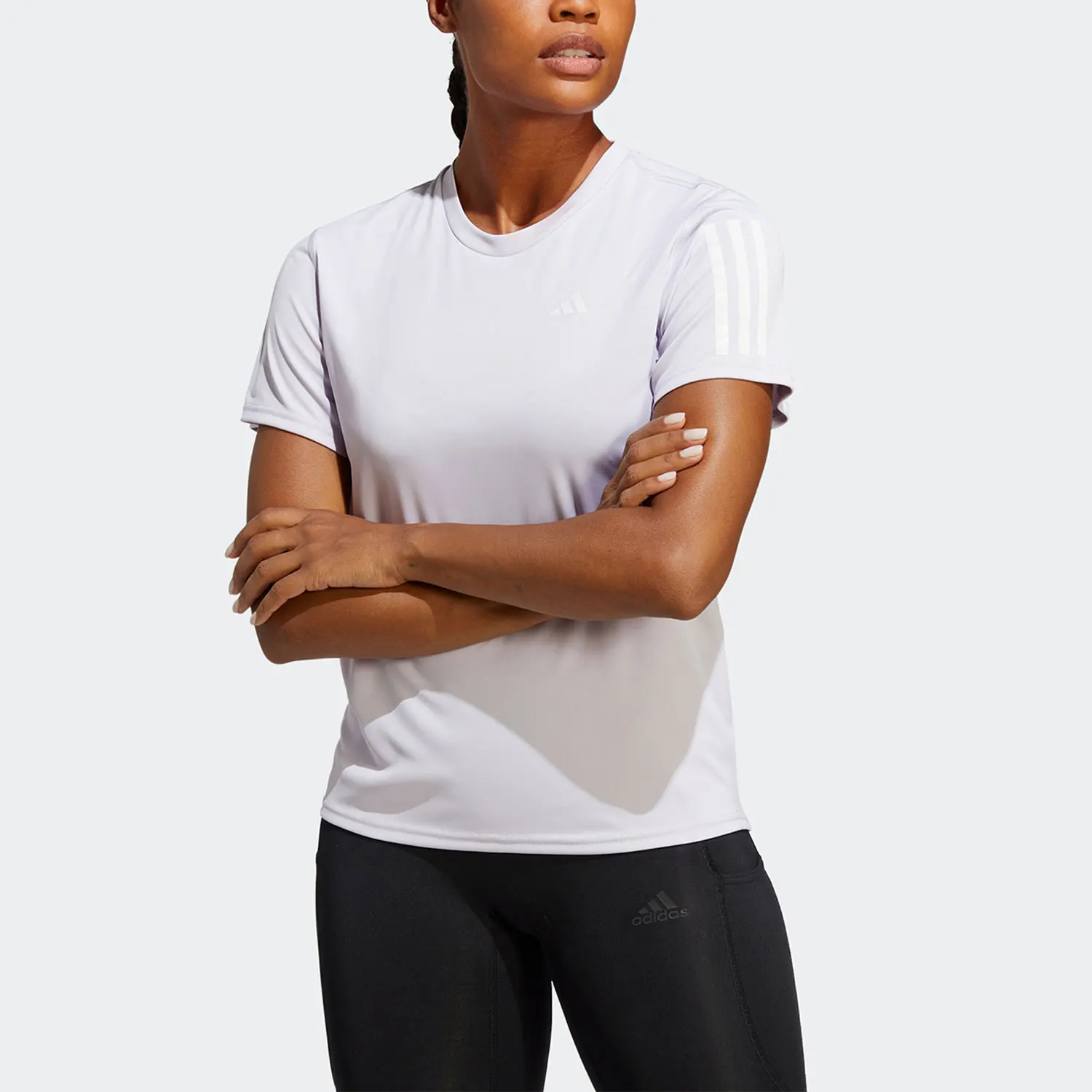 

Adidas genuine summer new women's round-neck running sports short-sleeve T-shirt IC5192