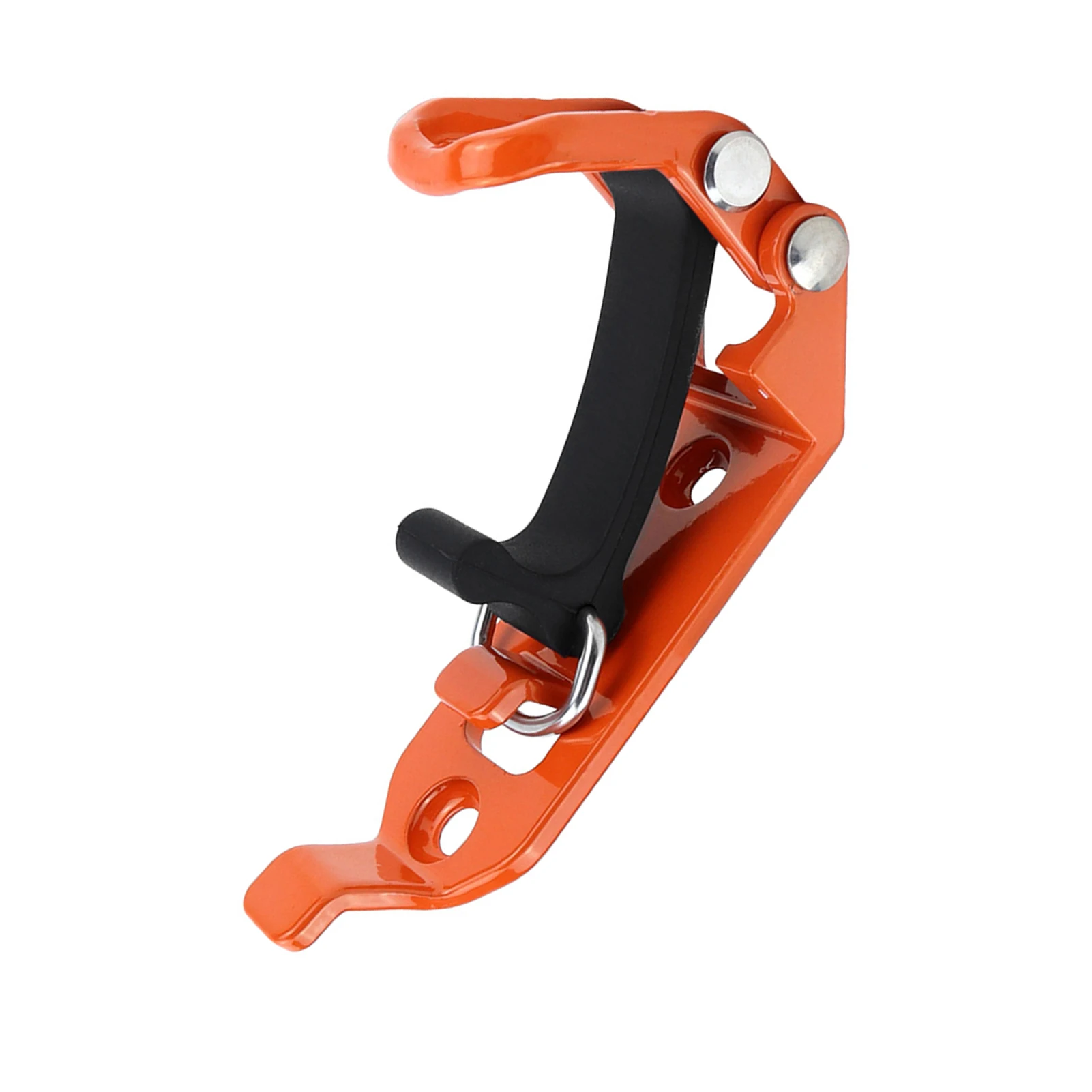 2pcs Heavy Duty Metal Rubber Clamp for Digging Implement Hatchet Water Pipe Adjustable Anti Slip Tool Holder with Non Slip Pad f