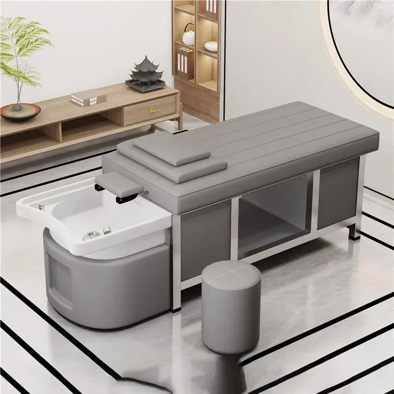 

Beauty Salon Chairs Hairdressing Shampoo Multifunctional Hair Washing Chair Treatment Makeup Kappers Stoel Spa Furniture