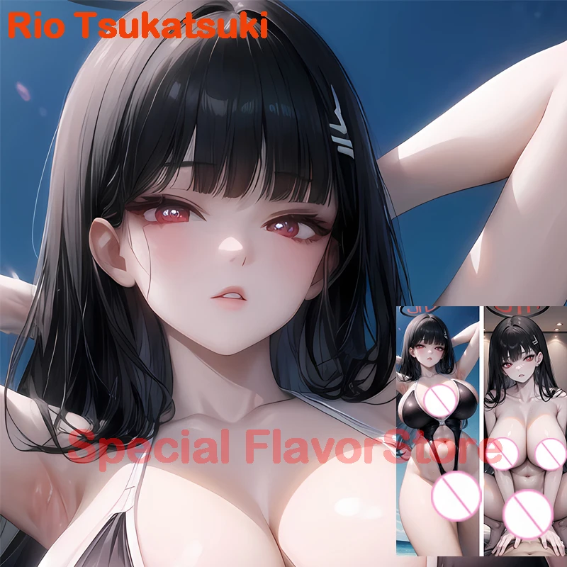 

Подушка Dakimakura Аниме «Rio» Tsukatsuki (синий архив) с двусторонним принтом в натуральную величину, наволочка для взрослых