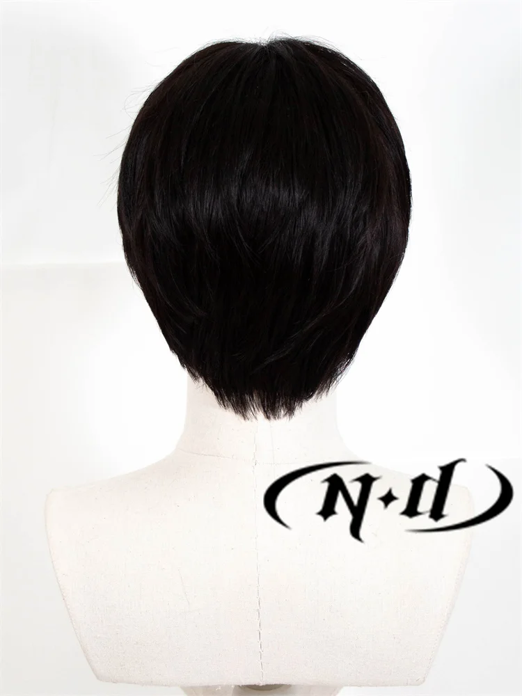 ND Tobio Kageyama Parrucche Cosplay Parrucchino Haikyu Anime Cosplay Parrucche per capelli per Comic Con Coser Costume Party Resistente al calore