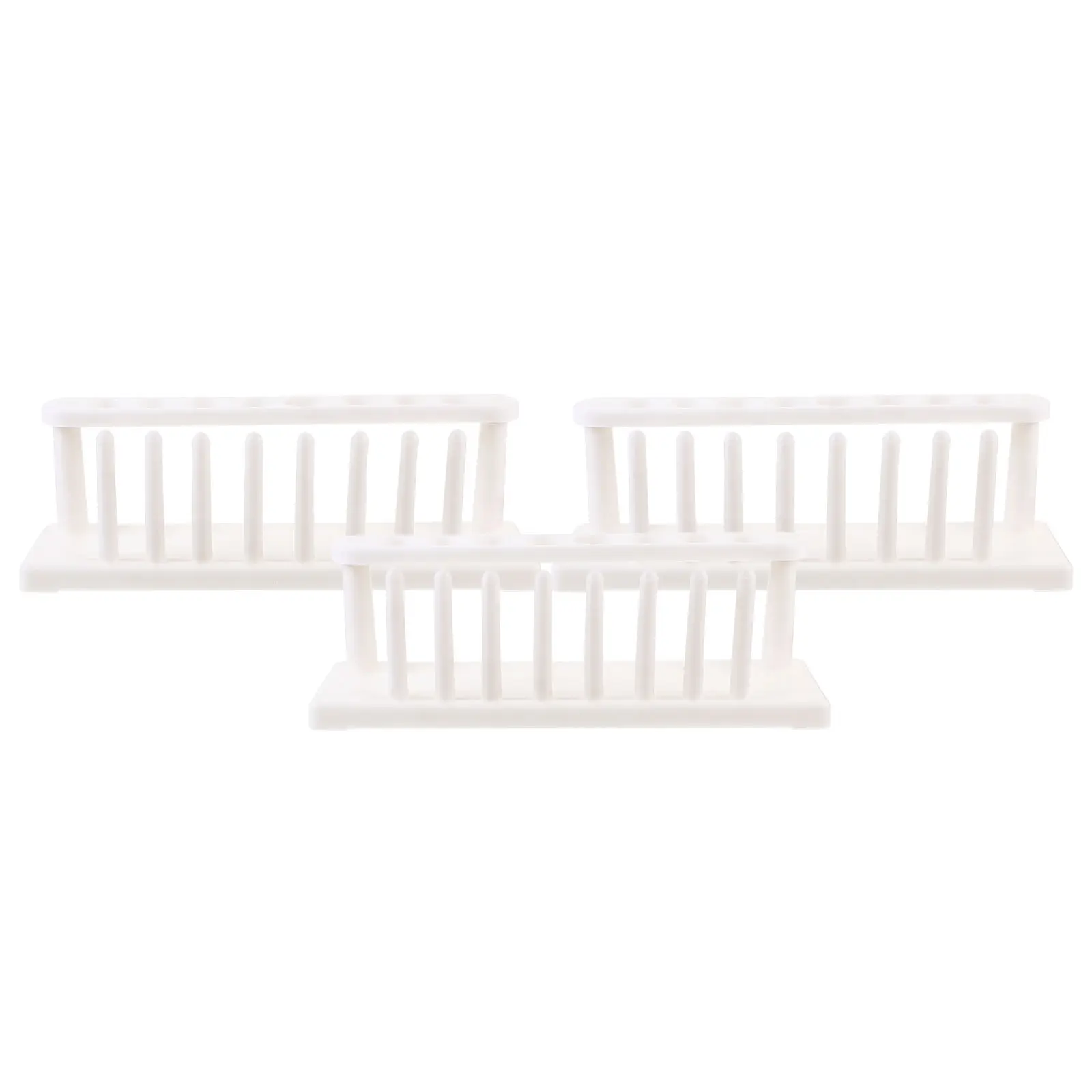 

3 Pcs Test Tube Rack School Laboratory Equipment Racks Holder Large Organizer for Aquarium