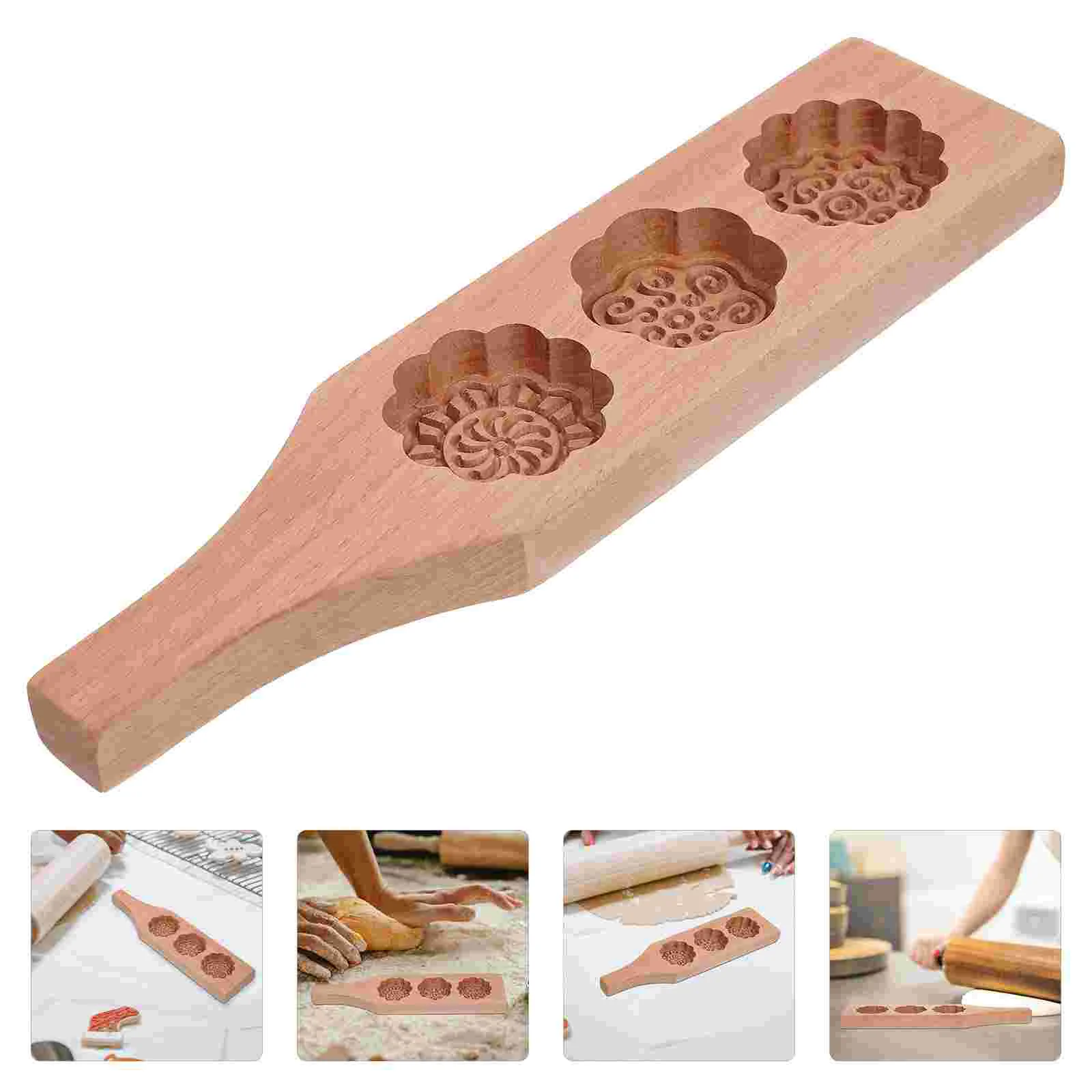 Cookie Molds for Baking Korean Rice Cakes Moon Mid-autumn Festival Supplies Chinese Style Maker Tools