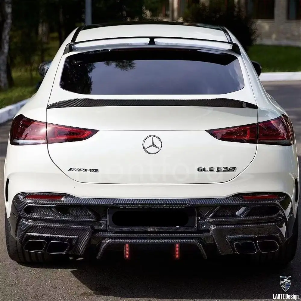 spoiler wing for Mercedes-Benz GLE class GLE Coupe C167 GLE350 450 GLE53 AMG GLE63 rear carbon fiber  tail modification 2021+