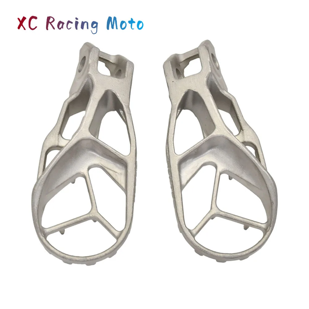 Stainless Steel Footrest Footpegs Foot Pegs Pedal For KTM SX SXF EXC EXCF XC XCF XCW 125 250 300-500 Husqvarna TX FX TE FE TC FC