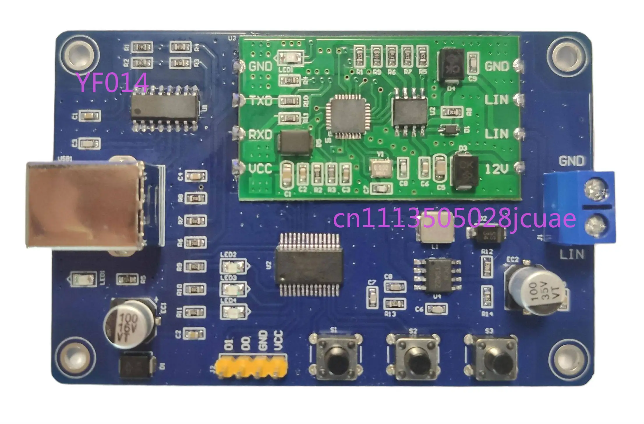 Development Board Embedded System Learning Board Electronic Design Prototype Board