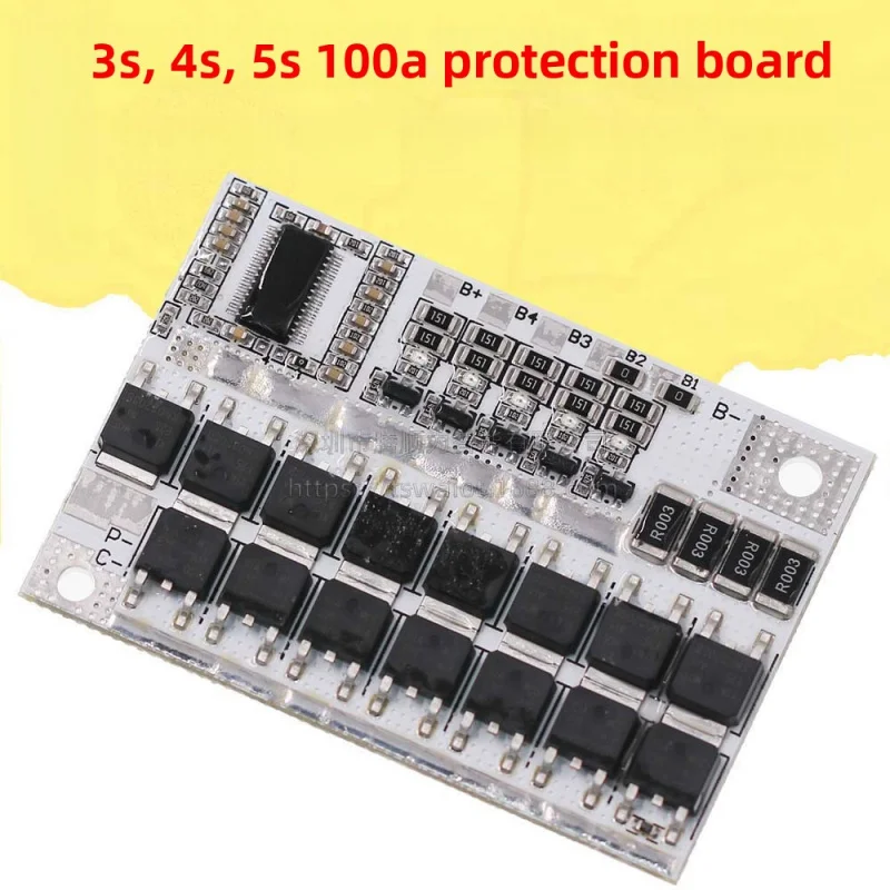 لوحة بطارية لمعدات تخزين الطاقة DIY، 3/4/5 سلسلة 12 فولت 100 أمبير شحن معادلة خاصة لبطاريات بوليمر LiFePO4