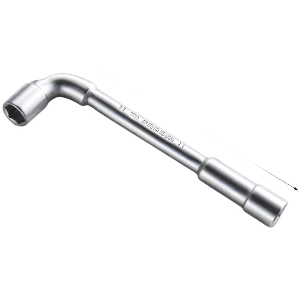 Chromium Vanadium Steel Socket Wrench in L Configuration for Efficient Fastener Adjustment in Automotive Settings