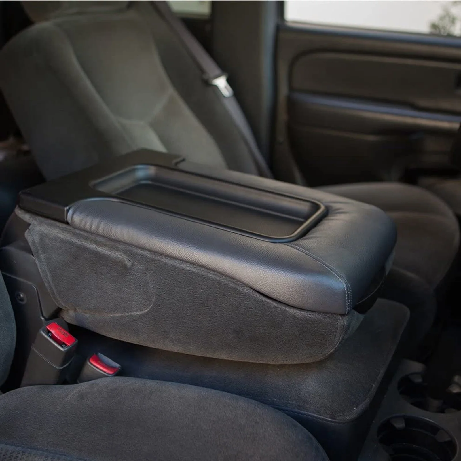 Car Center Console Lid Cover Kit Waterproof Replacement for Avalanche/Silverado/Suburban/Tahoe